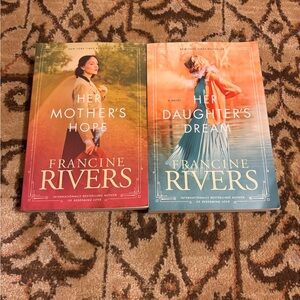 Her Mothers Hope & Her Daughter’s Dream by Francine Rivers paperbacks